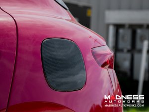 Alfa Romeo Stelvio Carbon Fiber Fuel Door 